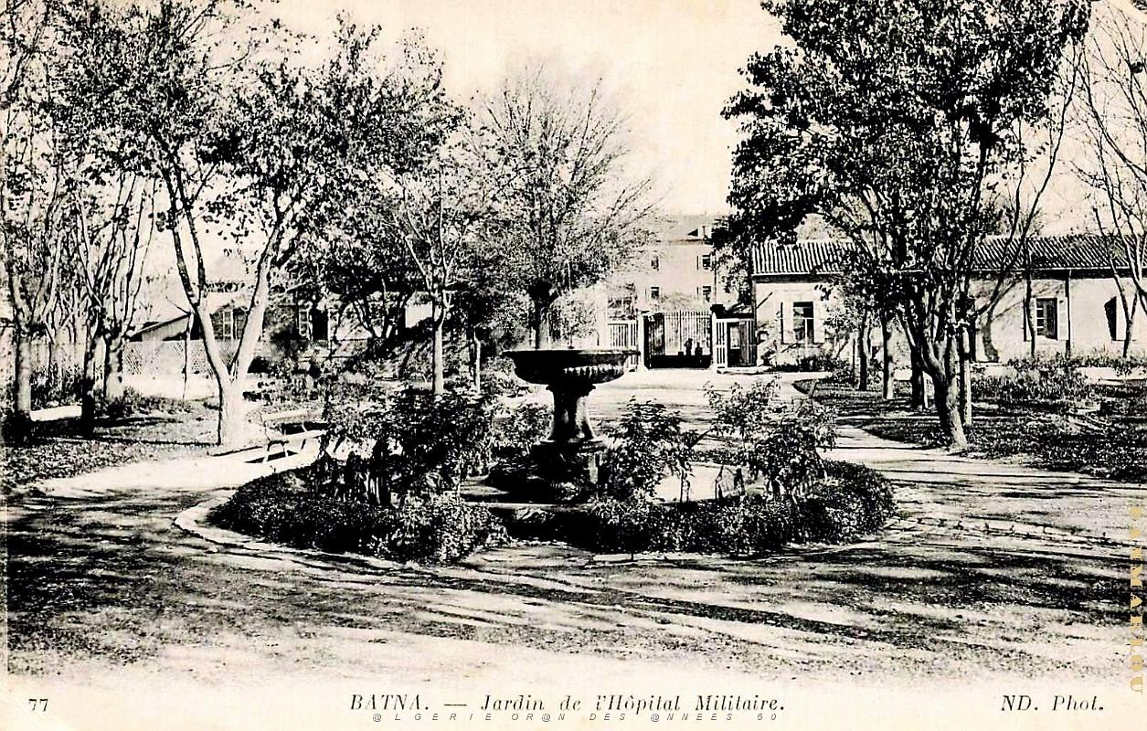 Batna - Hopital Militaire - Jardin.jpg